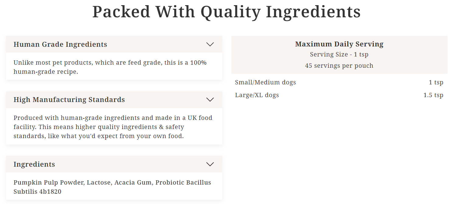 Hackney - Pumpkin and Probiotics